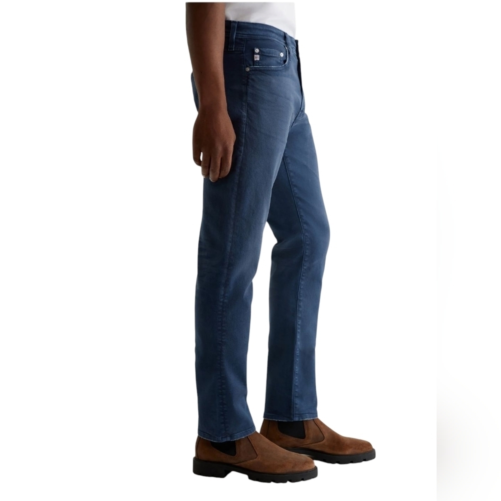 AG Adrian Goldschmied Mens Everett Slim Straight Cloud Soft Denim Jeans sz 30R - Picture 11 of 12